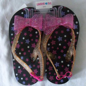 NWT Limited Too Girl's Flip Flop Sandals